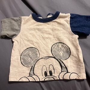 Disney Kids | Mickey Mouse T-Shirt - Gray and Blue